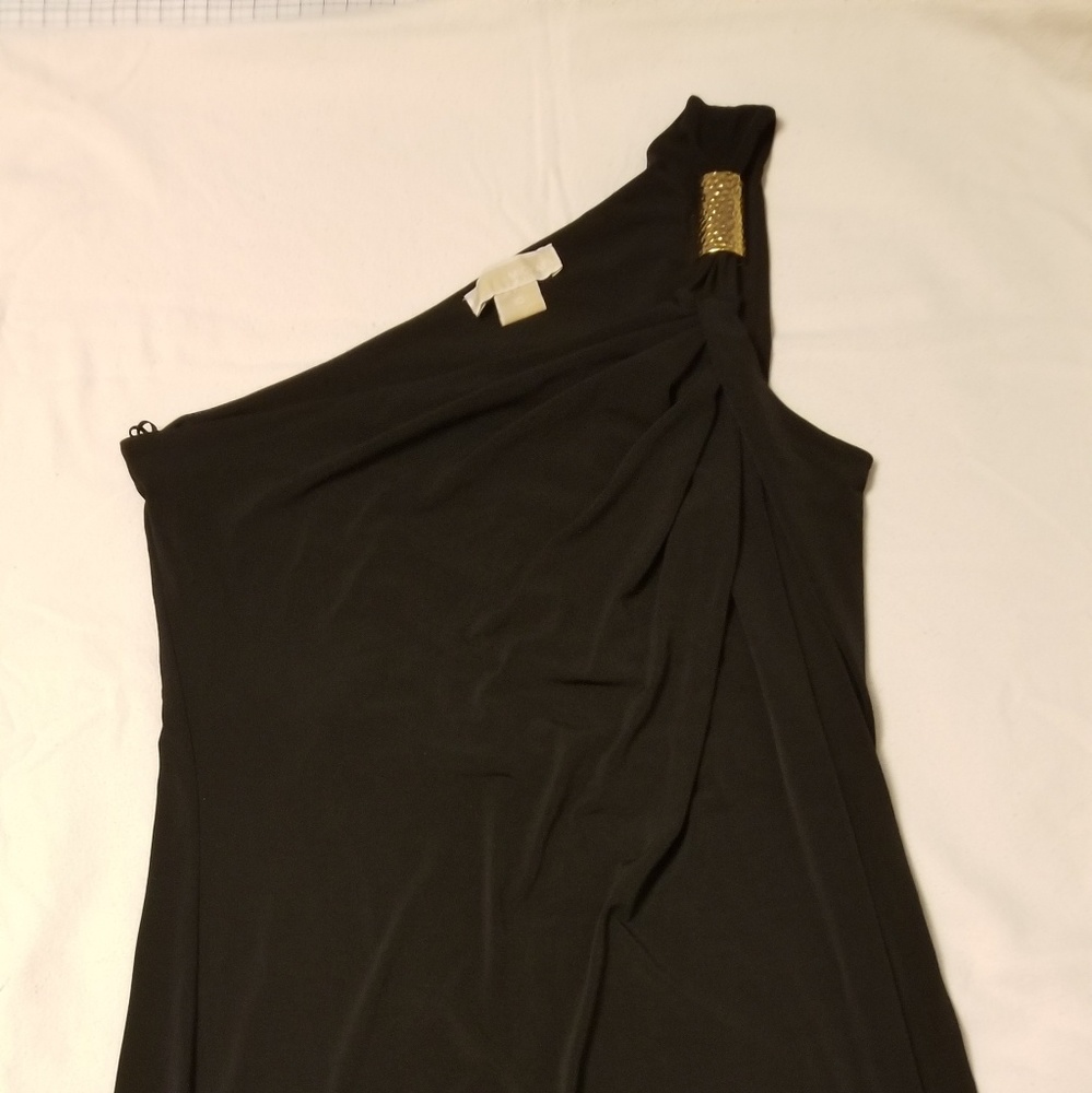 One Shoulder Black Michael Kors dress
